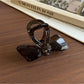 Beau - Bow Shape Glossy Plastic Claw Clip