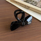 Beau - Bow Shape Glossy Plastic Claw Clip