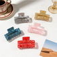 Beau - Rectangular Vintage Style Acrylic Claw Clip