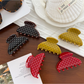 Beau - Vintage Style Polka Dot Hair Claw Clip