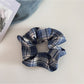 Gifty - Retro Plaid Fashion Scrunchie