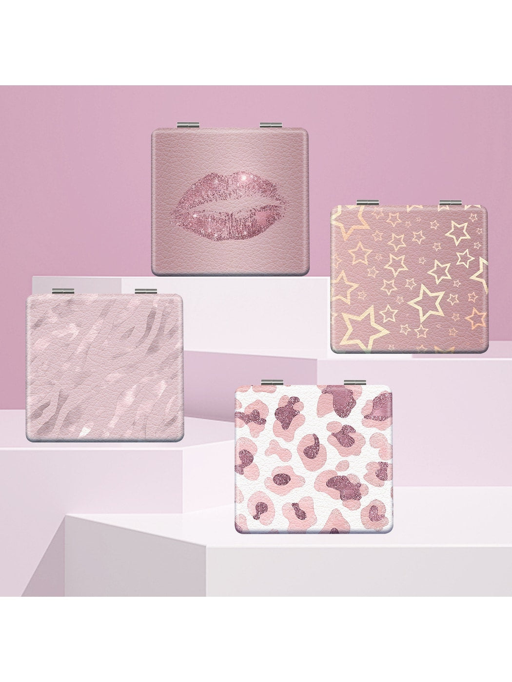 Mirroray - Y2K Style Portable Folding Makeup Mirror