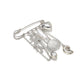 Brovia - Retro Inspired Heart Charm Tassel Brooch