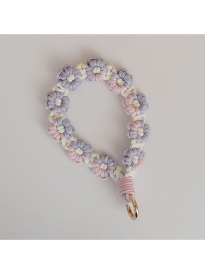 Keypus - Gradient Daisy Flower Keychain for Keys