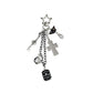 Keypus - Punk Cross Charm Chain Keychain