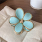 Beau - Five Petal Flower Hair Claw Clip