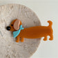 Beau - Cute Dachshund-shaped Hair Clip