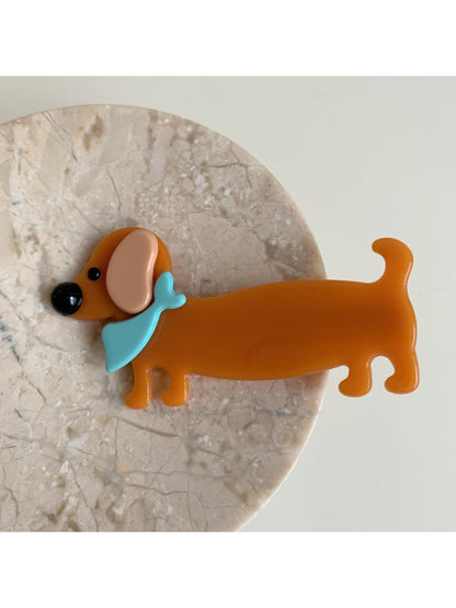 Beau - Cute Dachshund-shaped Hair Clip