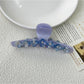 Beau - Glitter Floral Hair Clip