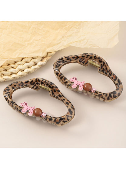 Beau - Openwork Cloud Shaped Hair Claw Clip