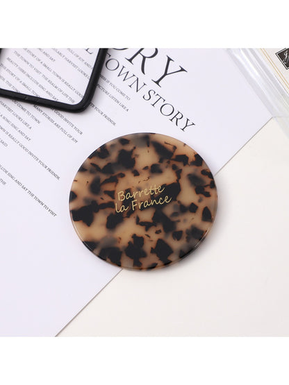 Mirroray - Acetic Acid Round Simple Multi-Color Small Mirror