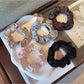 Gifty - Satin Finish Ruffle Fabric Scrunchie