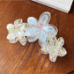 Beau - Candy Color Flower Hair Claw Clip