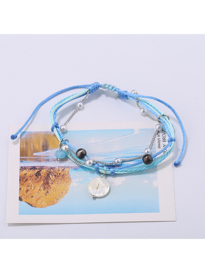 Lovra - Bohemian Beaded Pendant Wrap Bracelet
