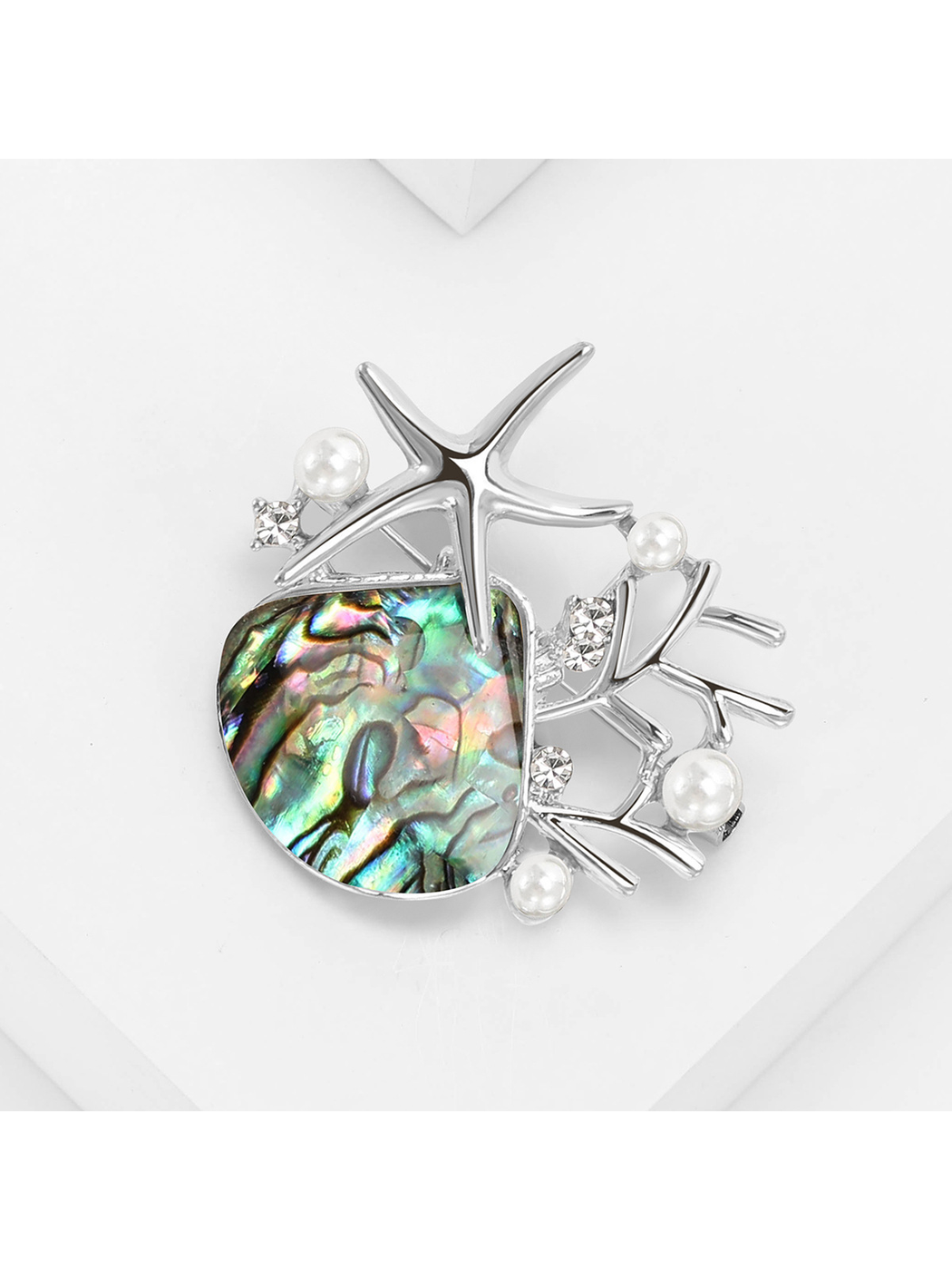 Brovia - Vintage Starfish Alloy Brooch