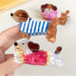 Beau - Adorable Cartoon Dog Hair Clips