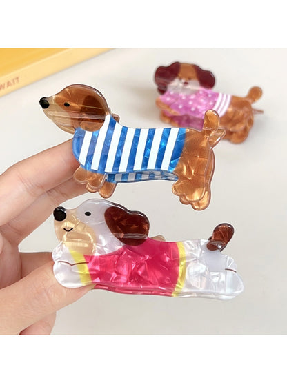 Beau - Adorable Cartoon Dog Hair Clips