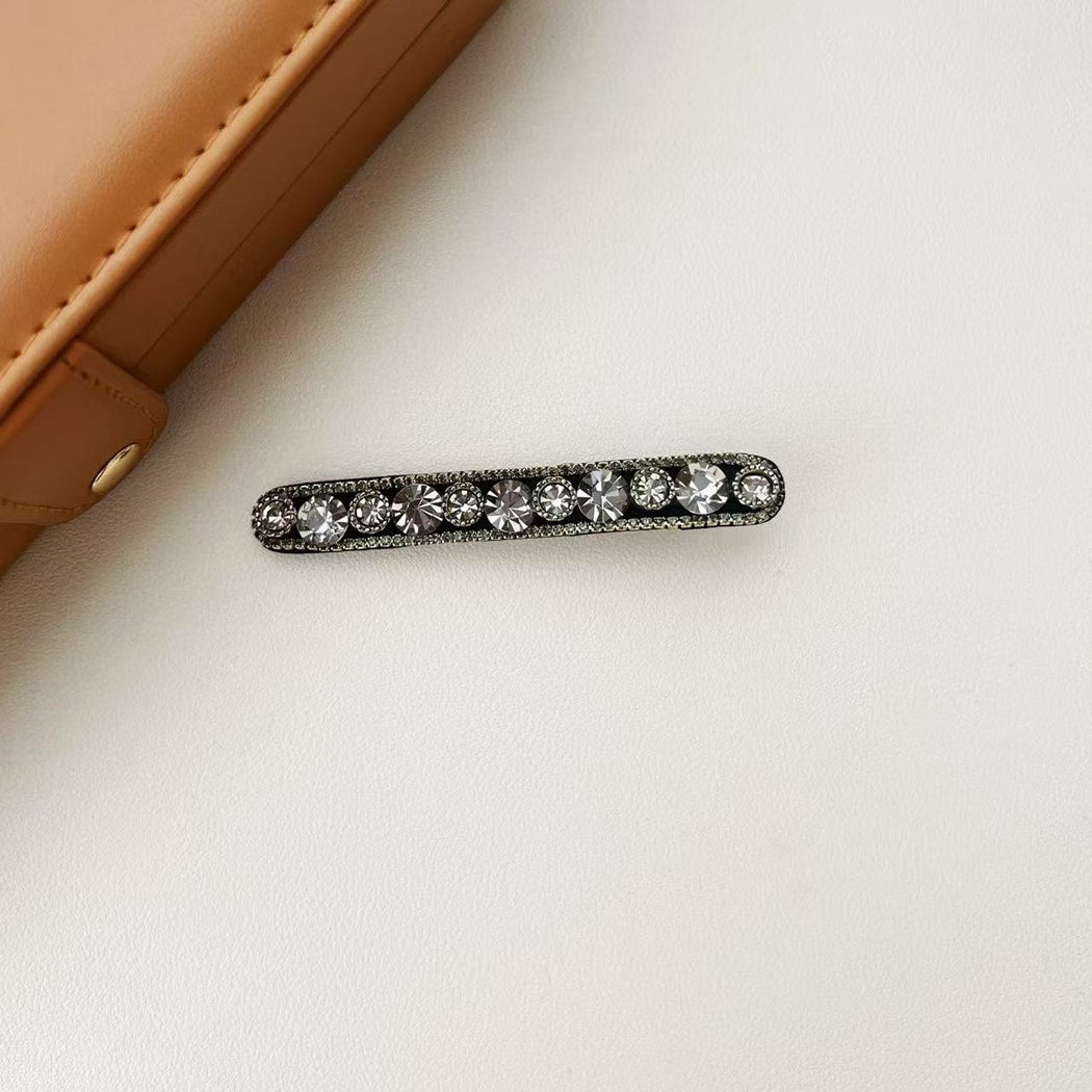 Beau - Rectangular Rhinestone Style Hair Clip