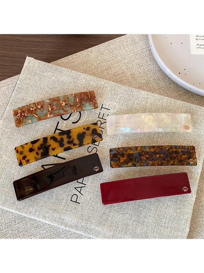 Beau - Vintage Square Large Hair Clip