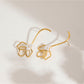 Earedge - Lily Inspired Linear Openwork Earrings