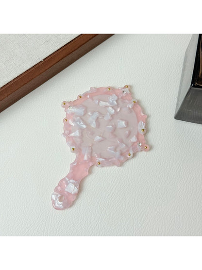 Mirroray - Fashion Pattern Hand-Held Mirror Portable