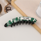Beau - Retro Plaid Curved Hair Styling Banana Clip