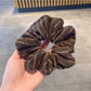 Gifty - Color Blocked Twill Scrunchie