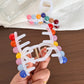 Beau - Playful Beaded Plastic Claw Clip
