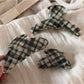 Beau - Black Striped Hair Claw Clip