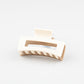 Beau - Two Tone Square Openwork Claw Clip