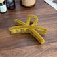 Beau - Elegant Velvet Hair Claw Clip Large