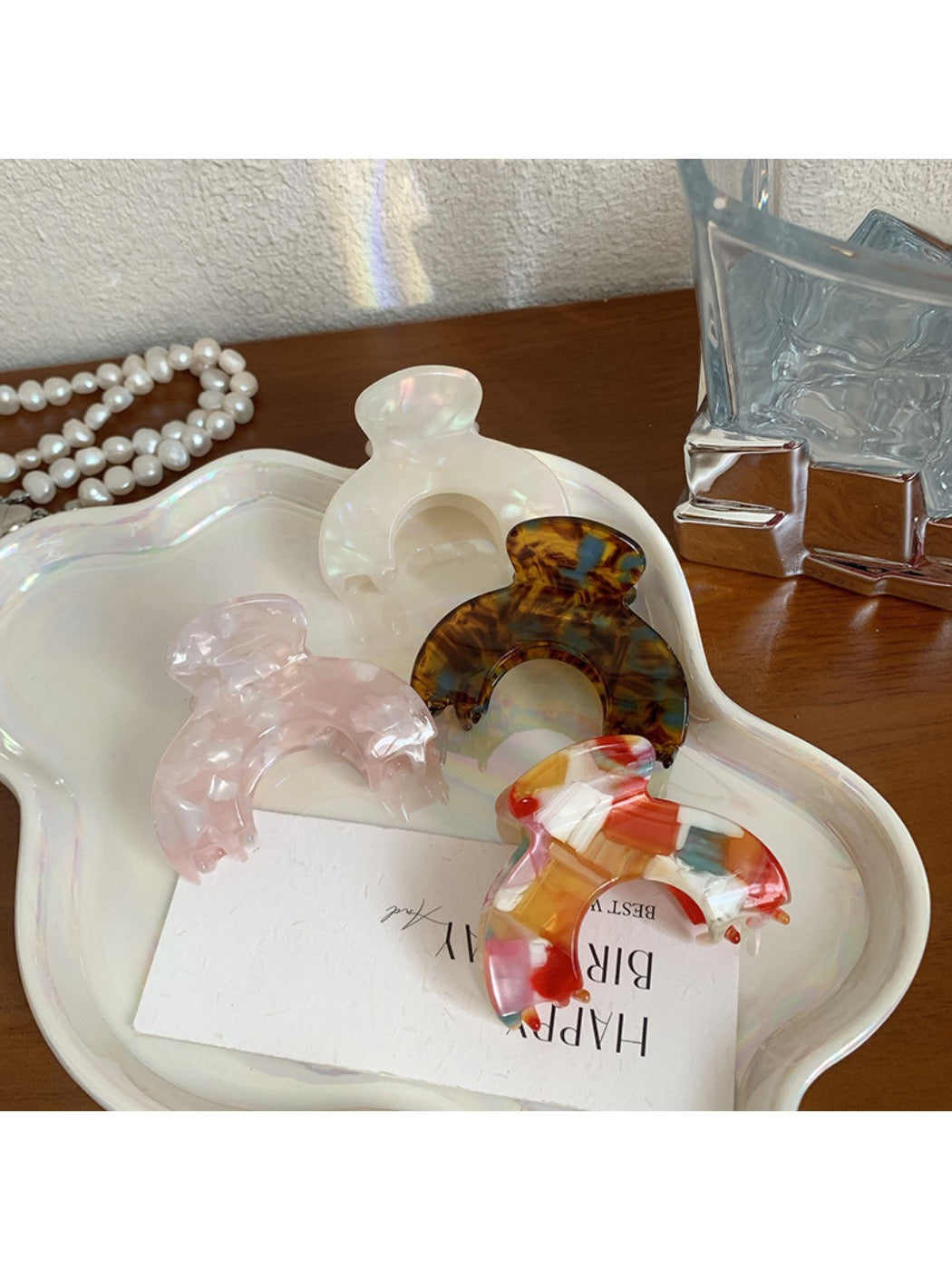 Beau - Acetate Fish Tail Claw Clip