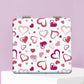Mirroray - Heart Detail Rectangle Folding Compact Mirror