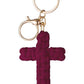 Keypus - Boho Braided Cross Bag Charm Keychain