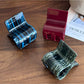 Beau - Textured Striped Acetate Elegant Ponytail Clip