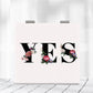 Mirroray - Decorative Floral Print Portable Makeup Mirror