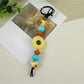 Keypus - Pretty Silicone Daisy Keychain