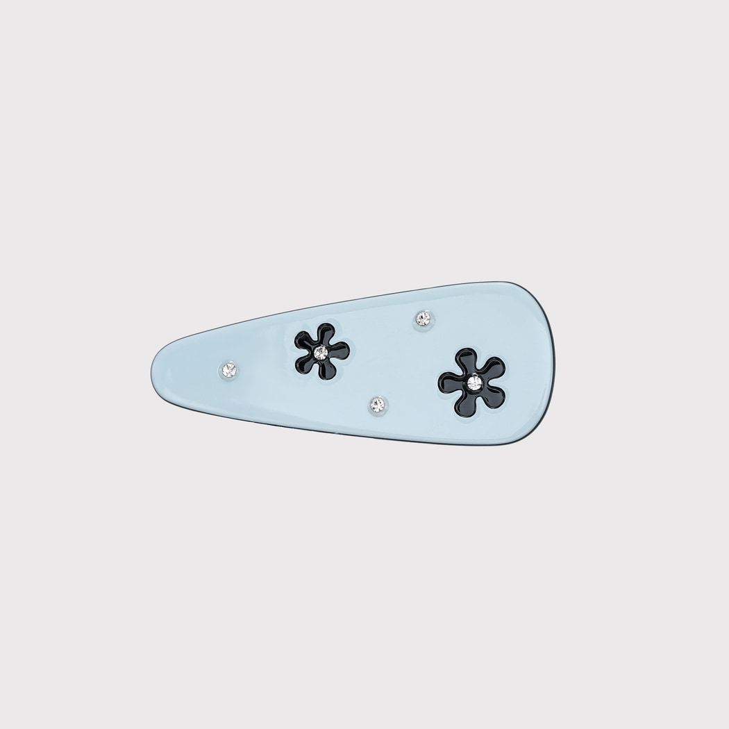 Beau - Gloss Pastel Flower Detail Hair Clip Set