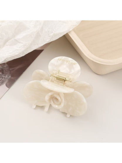 Beau - Elegant Acetate Flower Pattern Hair Clip
