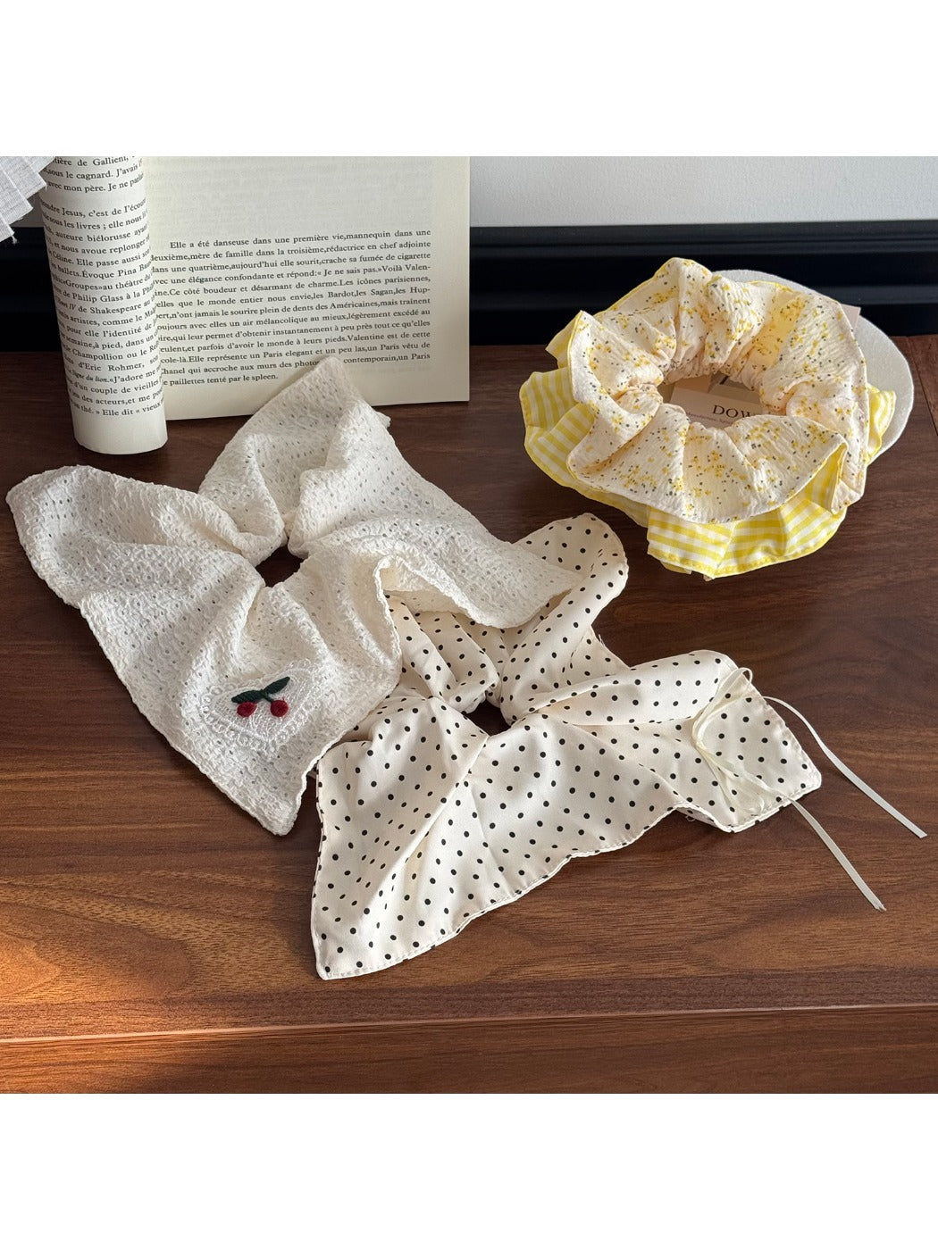 Gifty - Country Style Scrunchie Hair Tie Simple