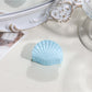 Beau - Textured Plastic Seashell Silhouette Claw Clip