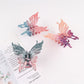 Beau - Gradient Butterfly Design Plastic Claw Clip
