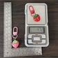 Keypus - Cute Strawberry Fruit Charm Alloy Keychain