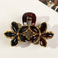 Beau - Vintage Twin Flower Claw Clip