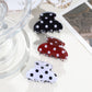 Beau - Modern Minimalist Polka Dot Acrylic Claw Clip