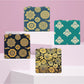 Mirroray - Decorative Flower Print Travel Vanity Mirror