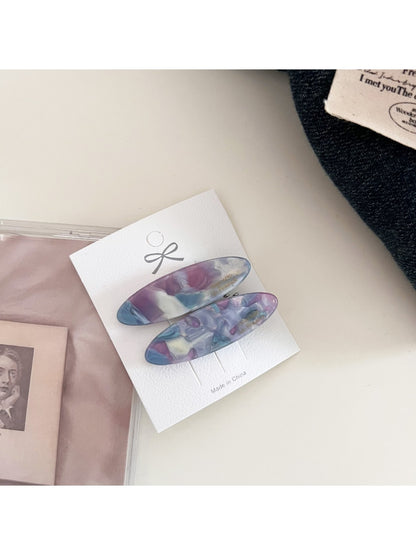 Beau - Vintage Inspired Oval Shaped Hair Clip