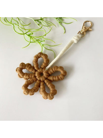 Keypus - Flower Keychain Minimalist Cute Floral Accessory
