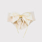 Beau - Elegant Polka Dot Bow Claw Clip