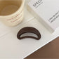 Beau - Simple Geometric Crescent Shape Claw Clip